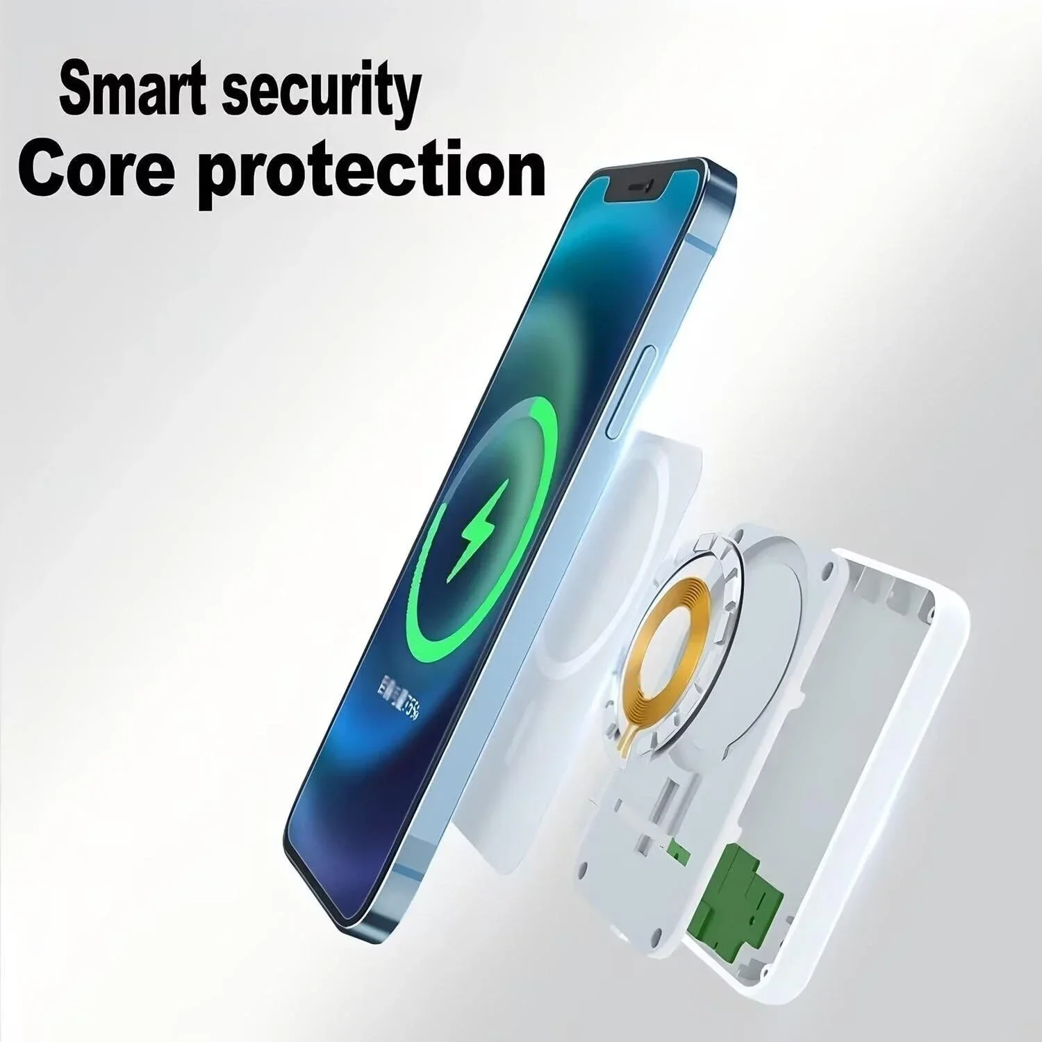 Magnetic Wireless Power Bank- Snap-On Fast Charging (10000mAh) - Image 2