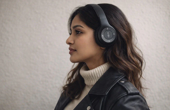 P47 Bluetooth Headphones with Foldable Design - Image 3