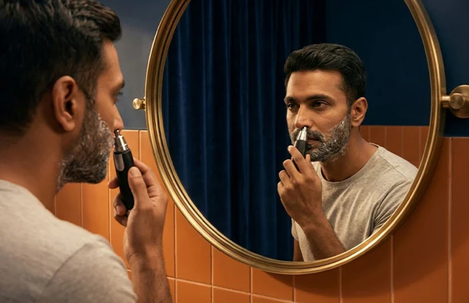 Electric Nose and Ear Hair Remover Trimmer - Image 3