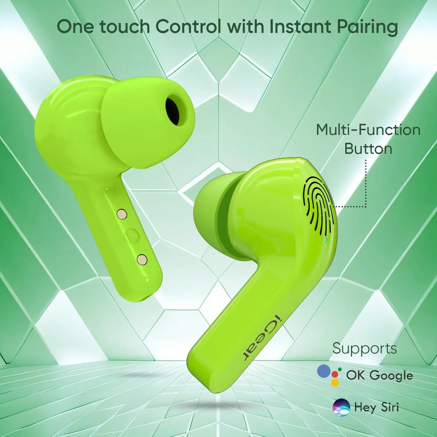 Transparent Ultrapods Max TWS Earbuds with LED Display Case - Image 4